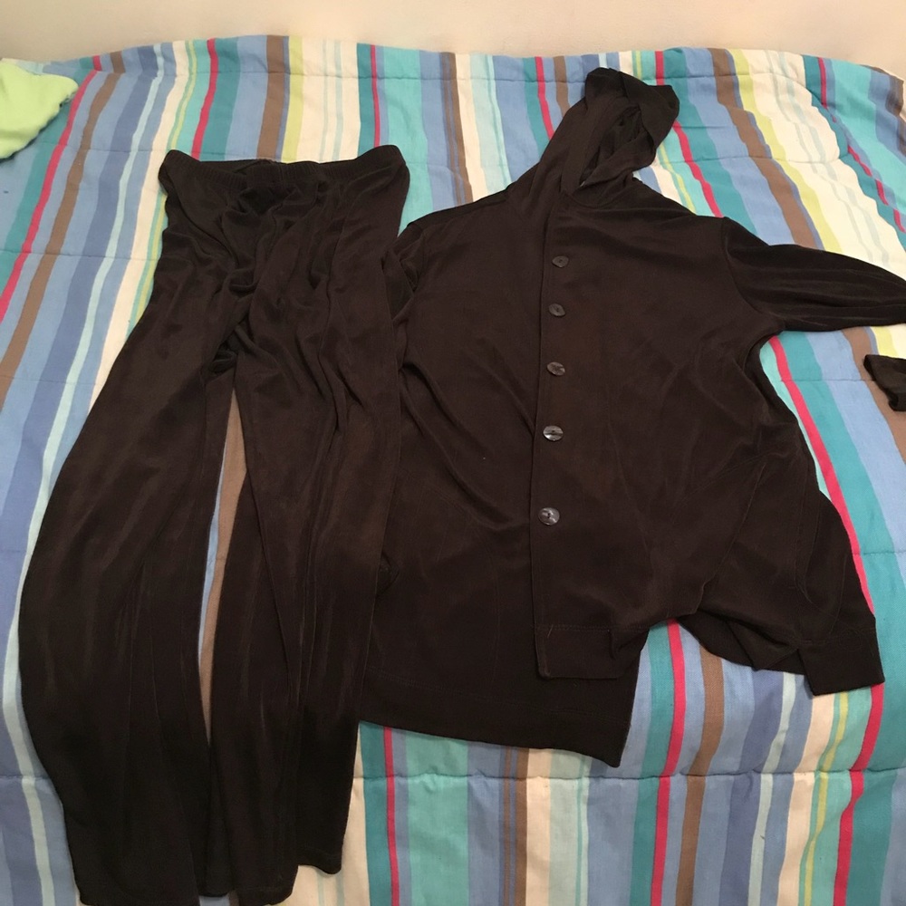 Pants and matching hoodie